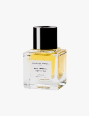 Essential Parfums Bois Impérial EDP Unisex 30ml bottle with minimalist label and eco-friendly design, displayed against a natural wood-toned background.