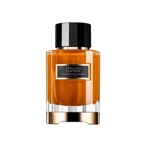 Carolina Herrera Stallion Leather EDP 100ml blends rich leather, warm amber, and creamy woods into a bold, sophisticated, and long-lasting unisex fragrance designed to make a powerful impression.